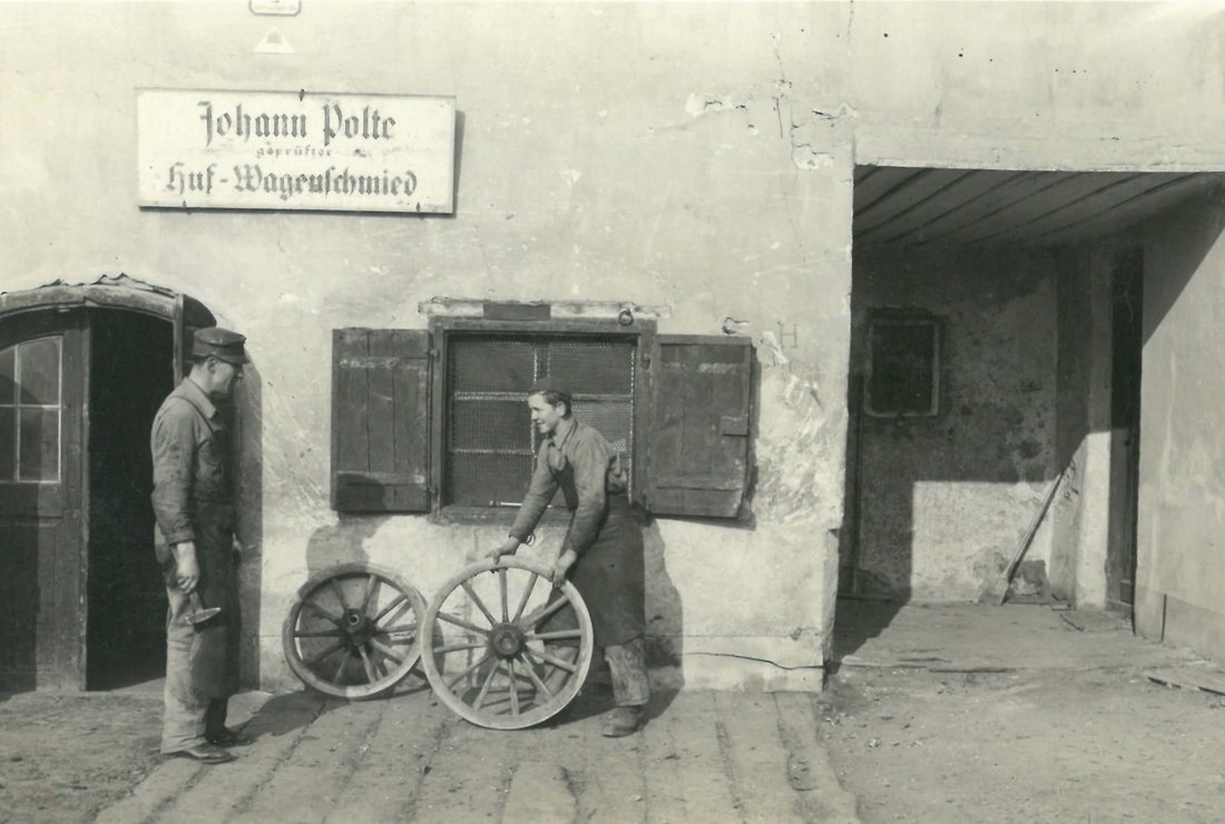 1938 Lehre bei Johann Polte